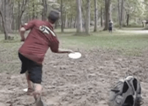 Wysocki throwing his lethal side-arm shot